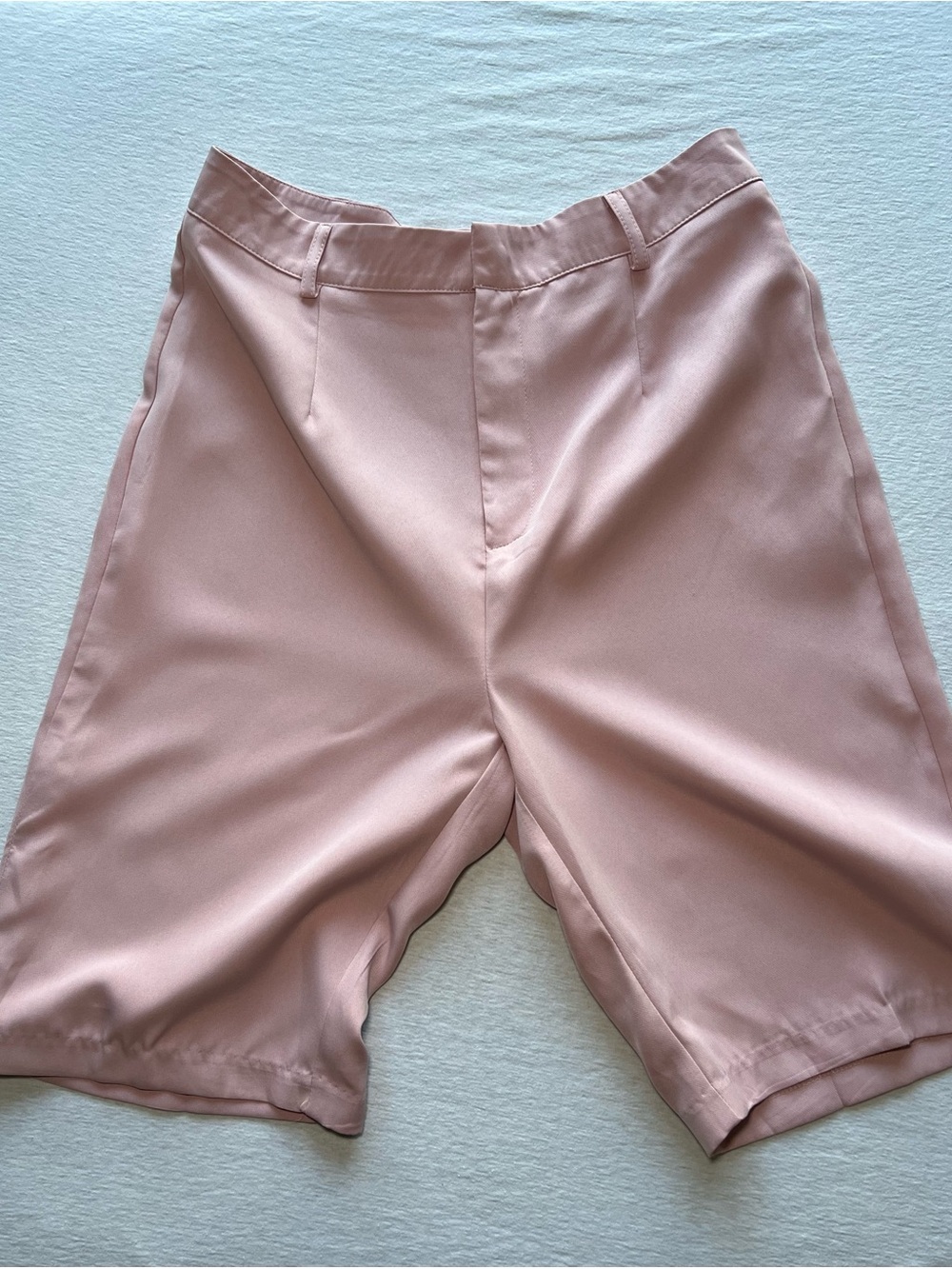 Missguided Pink Tailored Shorts